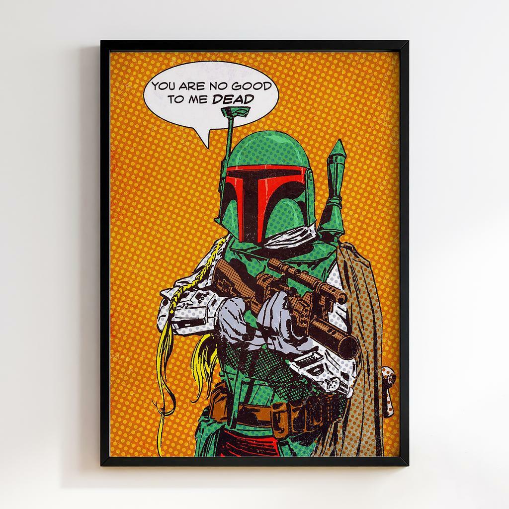 Постер Graffiti Pop-Art Star Wars GPA354