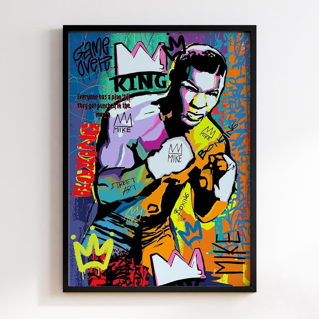 Постер Graffiti Pop-Art Mike Tyson GPA360