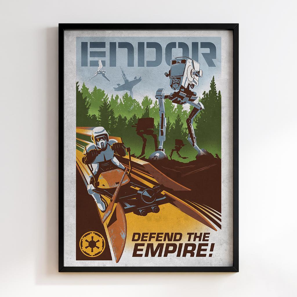 Постер Star Wars Endor SWP020