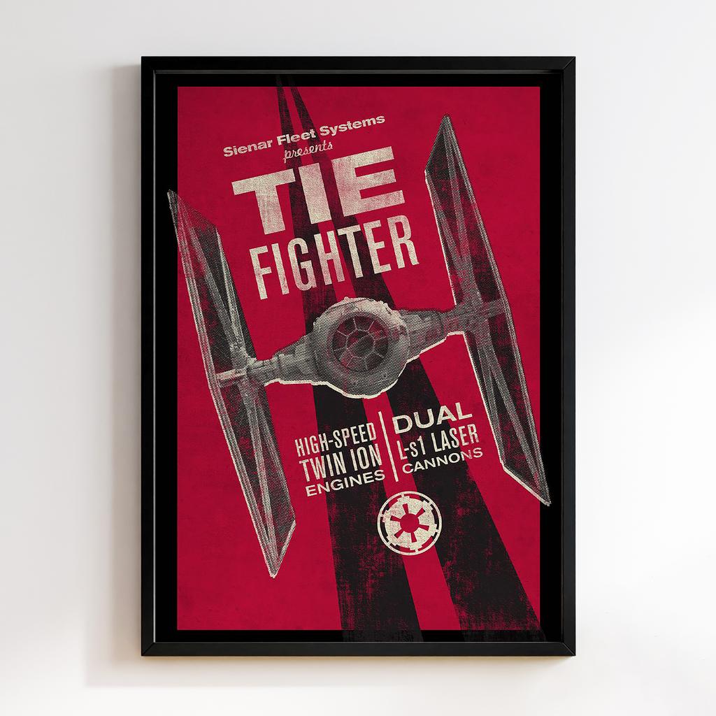 Постер Star Wars TIE Fighter SWP023