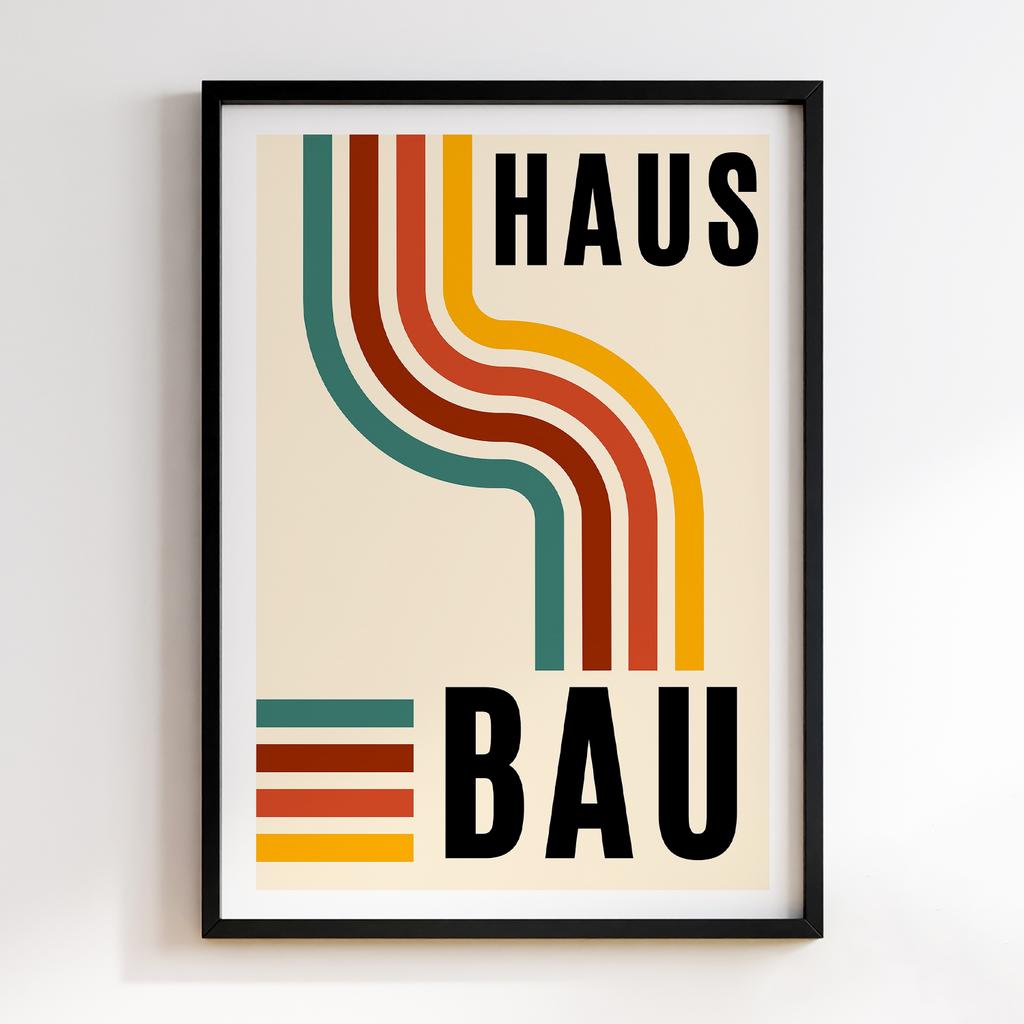 Постер Баухаус (Bauhaus) BU407