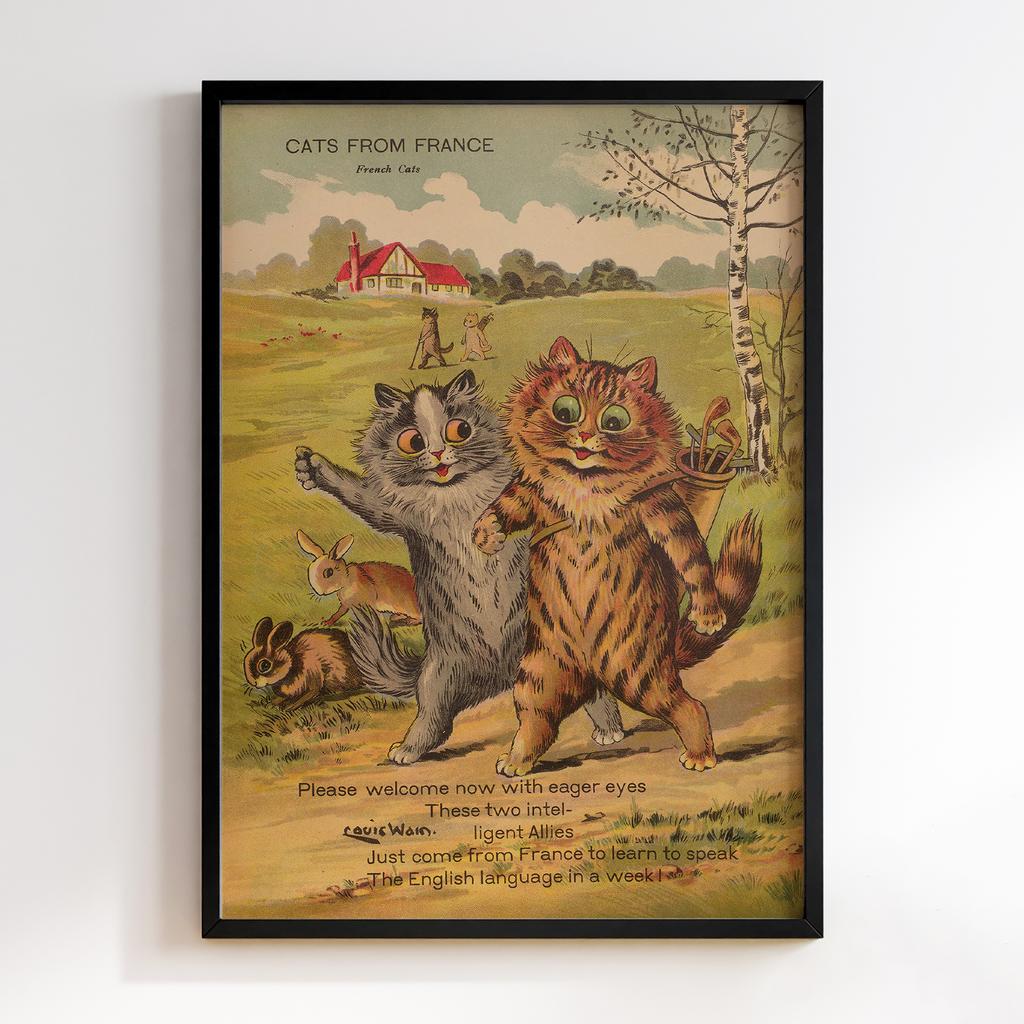 Постер Луїс Вейн (Louis William Wain) LW001