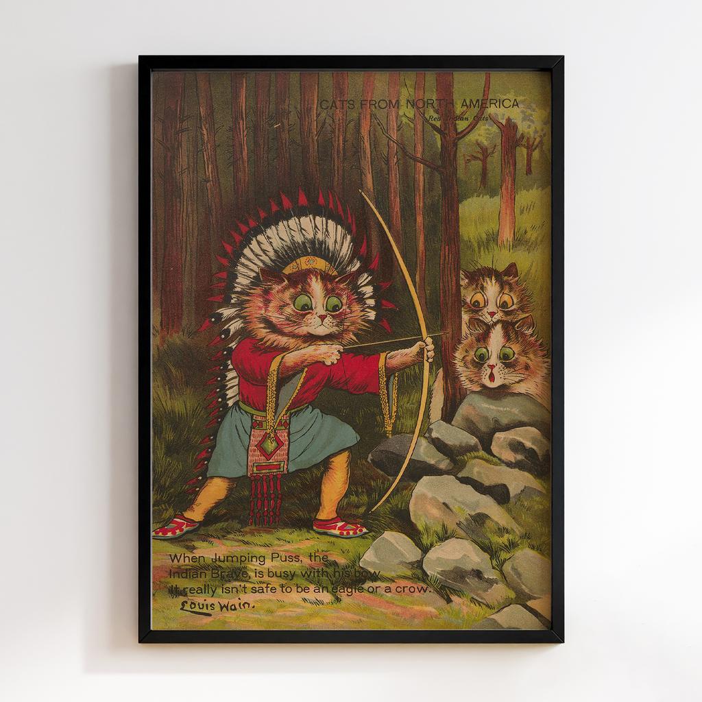 Постер Луїс Вейн (Louis William Wain) LW004
