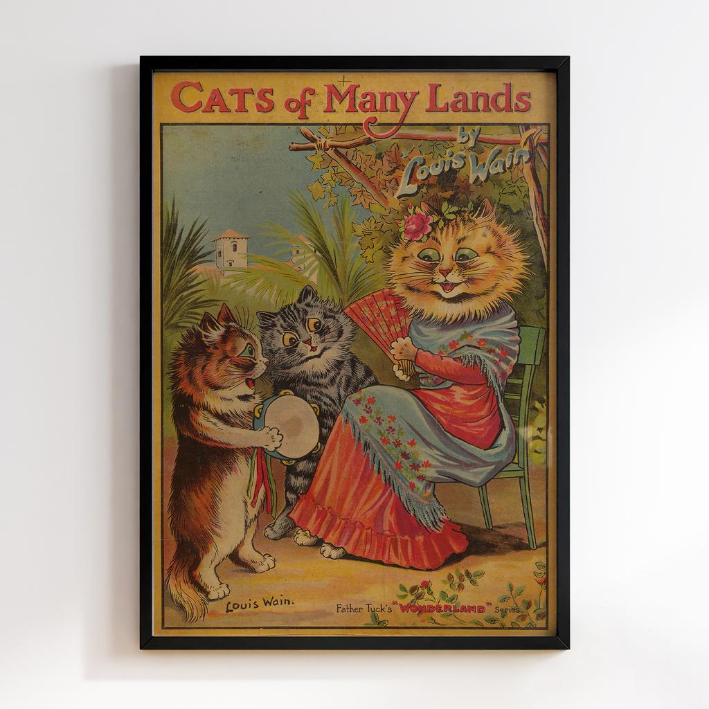 Постер Луїс Вейн (Louis William Wain) LW005