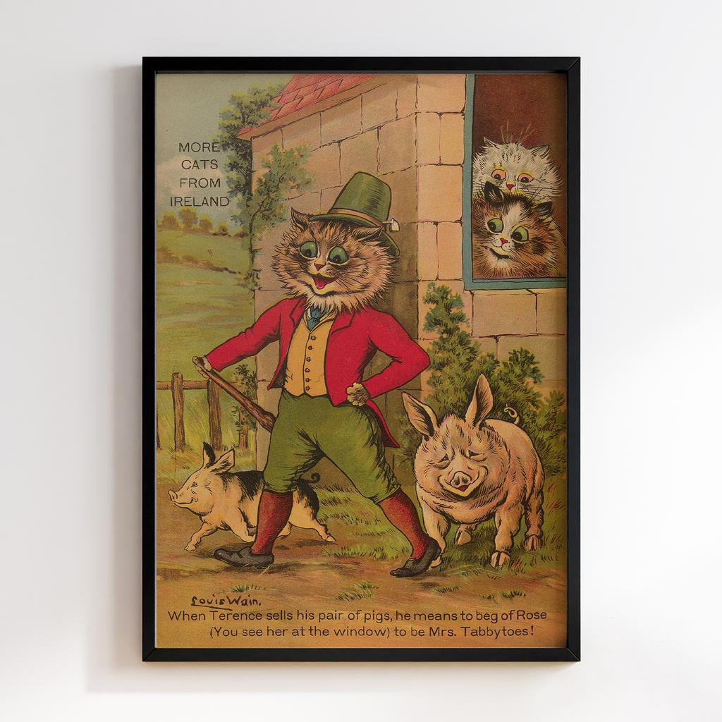 Постер Луїс Вейн (Louis William Wain) LW006