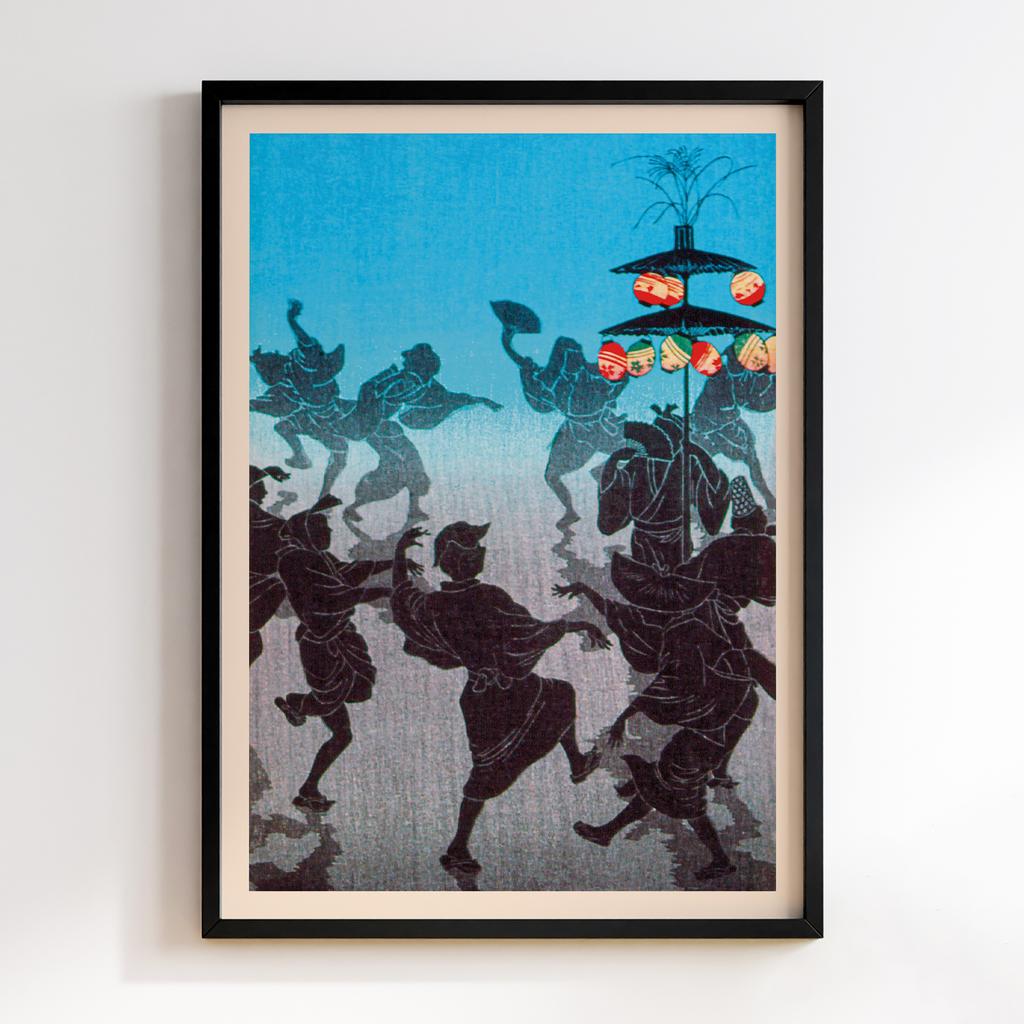 Постер Хіроакі Шьотей Такахасі Dance for Obon Festival (1927–1935) #1