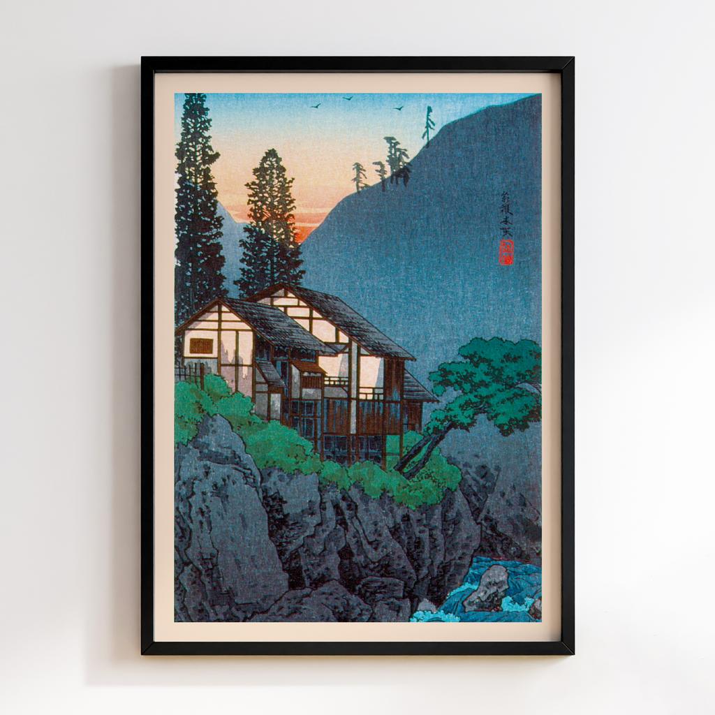 Постер Хіроакі Шьотей Такахасі Hakone (1939) #1