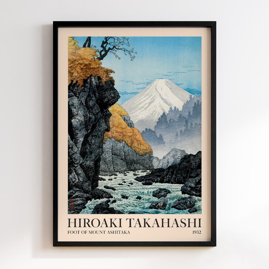 Постер Хіроакі Шьотей Такахасі Foot of Mount Ashitaka (1932)