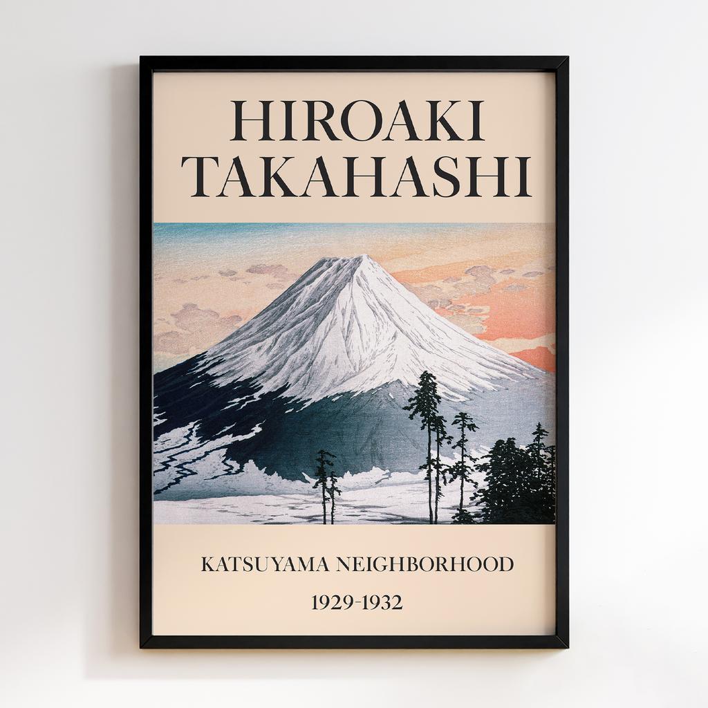 Постер Хіроакі Шьотей Такахасі Katsuyama Neighborhood (1929–1932) #2