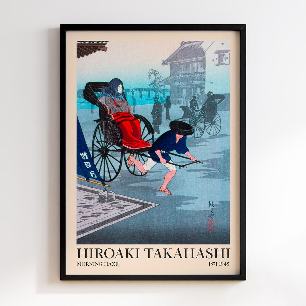 Постер Хіроакі Шьотей Такахасі Morning Haze (1871–1945) 02