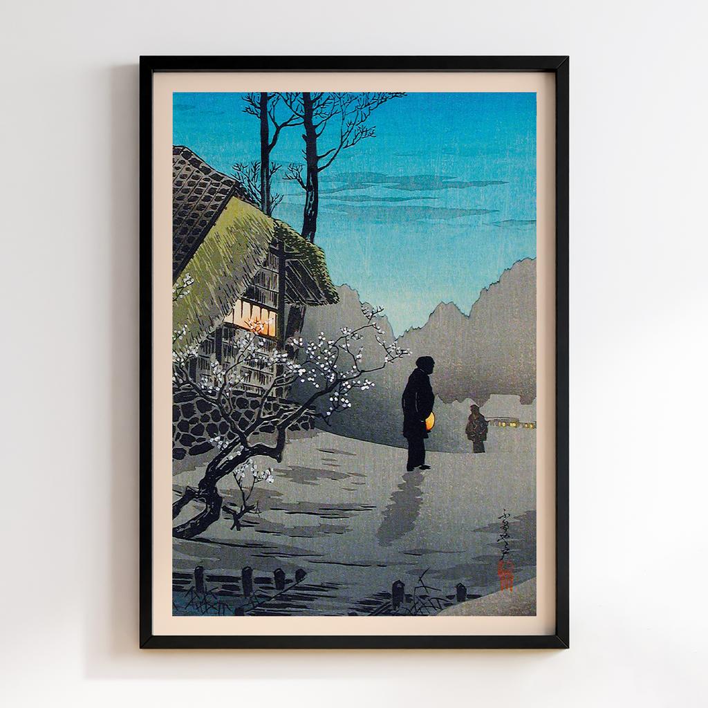 Постер Хіроакі Шьотей Такахасі Old Inn (1936) #1