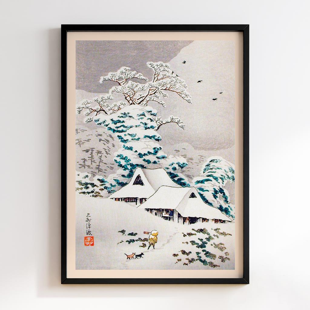 Постер Хіроакі Шьотей Такахасі Hiroaki Takahashi Sawatari in Snow (1936) #2