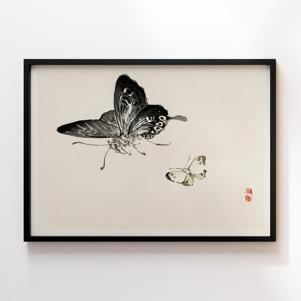 Постер Kono Bairei Butterflies