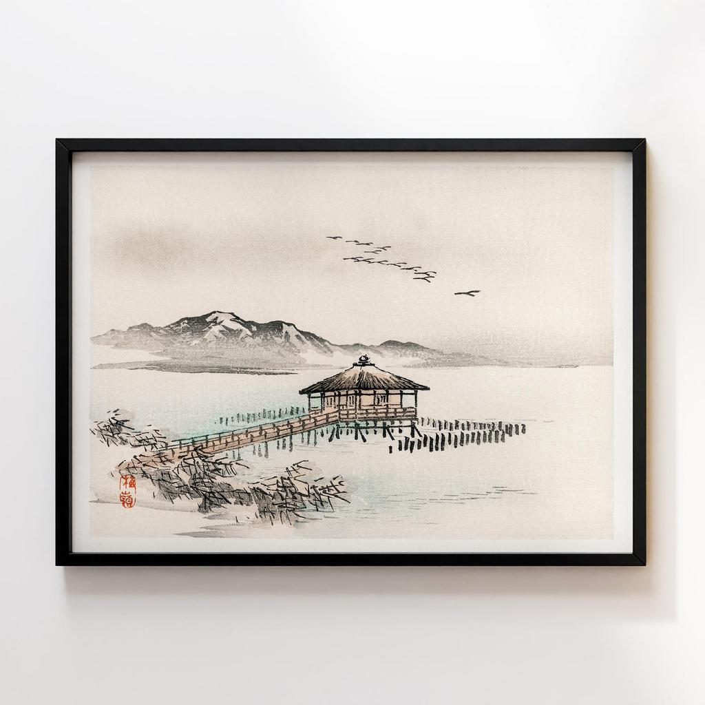 Постер Kono Bairei Cottage by the Sea