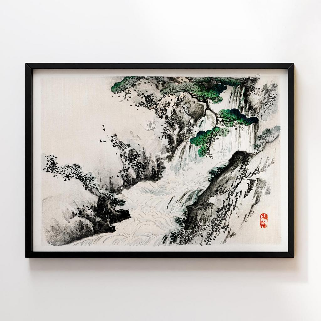 Постер Kono Bairei Waterfall