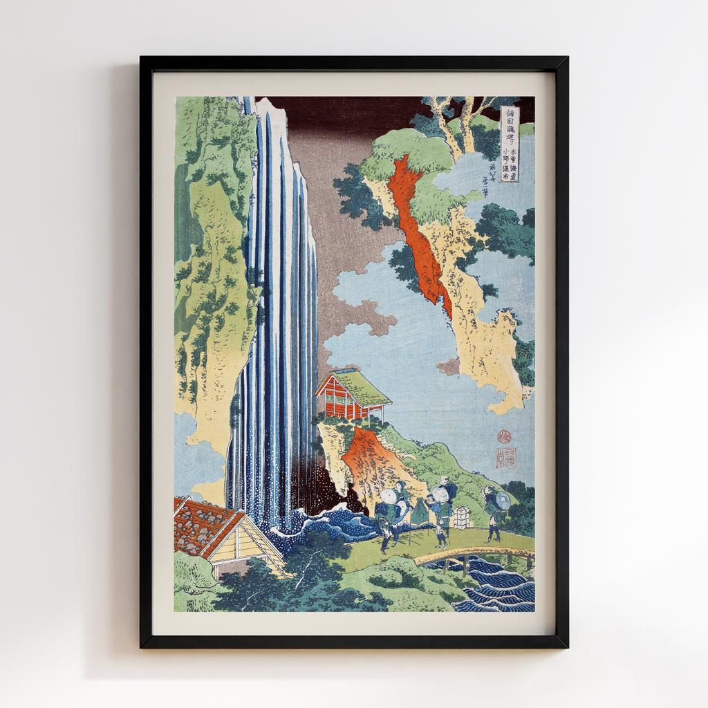 Постер Katsushika Hokusai Omohan ai-zuri #01
