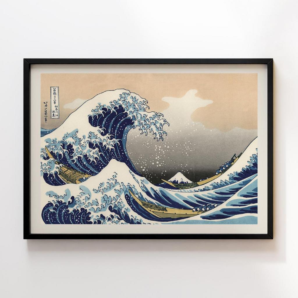 Постер Katsushika Hokusai The Great Wave off Kanagawa #03