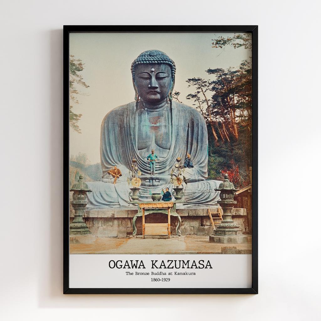 Постер Ogawa Kazumasa The Bronze Buddha at Kamakura