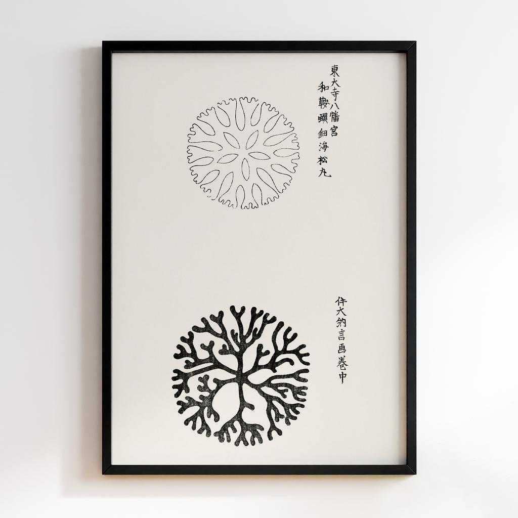 Постер Japanese Vintage Original Woodblock Print from Yatsuo no Tsubaki (1860-1869) by Taguchi Tomoki #070