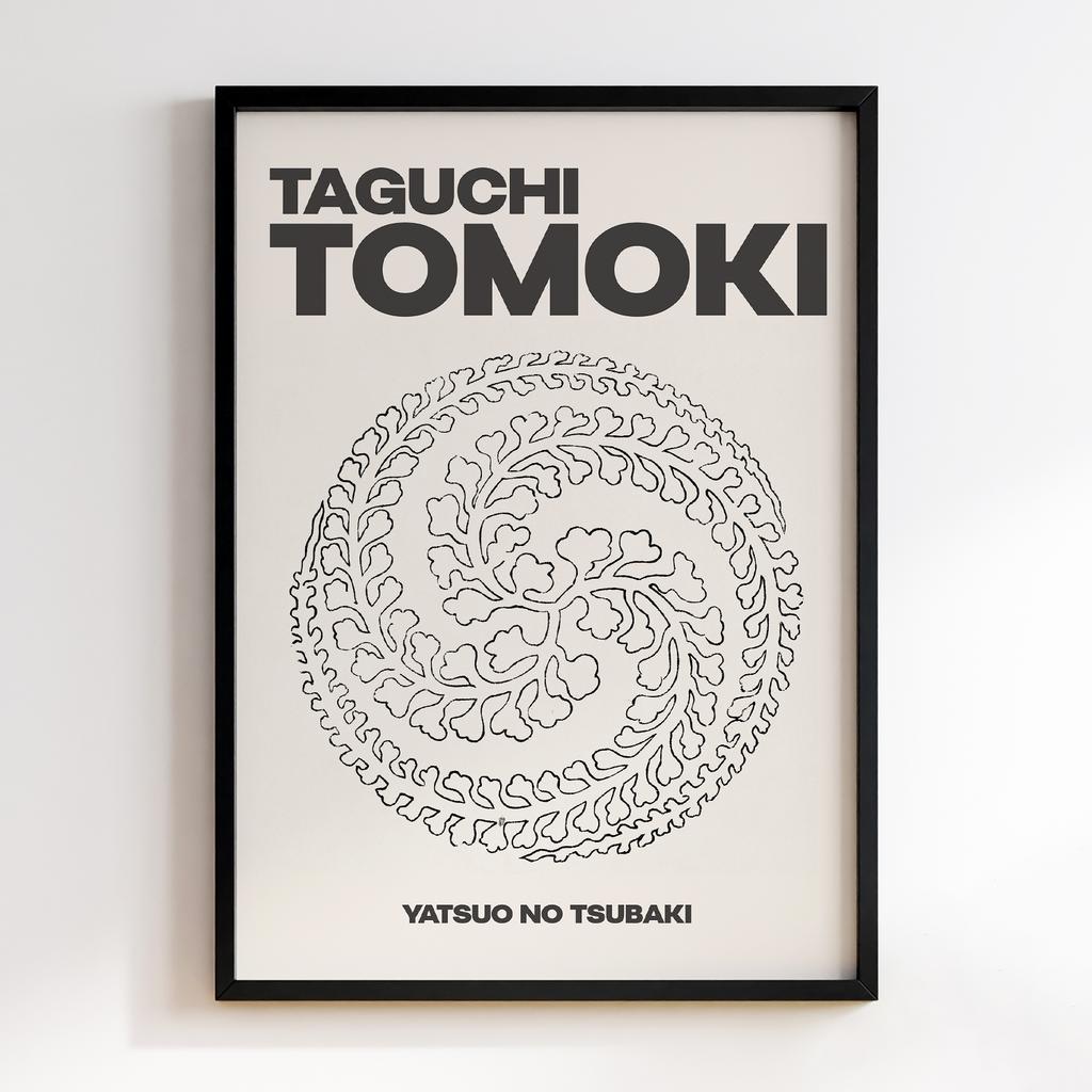 Постер Japanese Vintage Original Woodblock Print from Yatsuo no Tsubaki (1860-1869) by Taguchi Tomoki #064