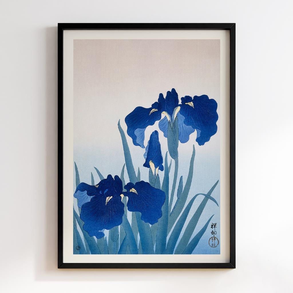 Постер Iris flowers (1925 - 1936) by Ohara Koson (1877-1945)