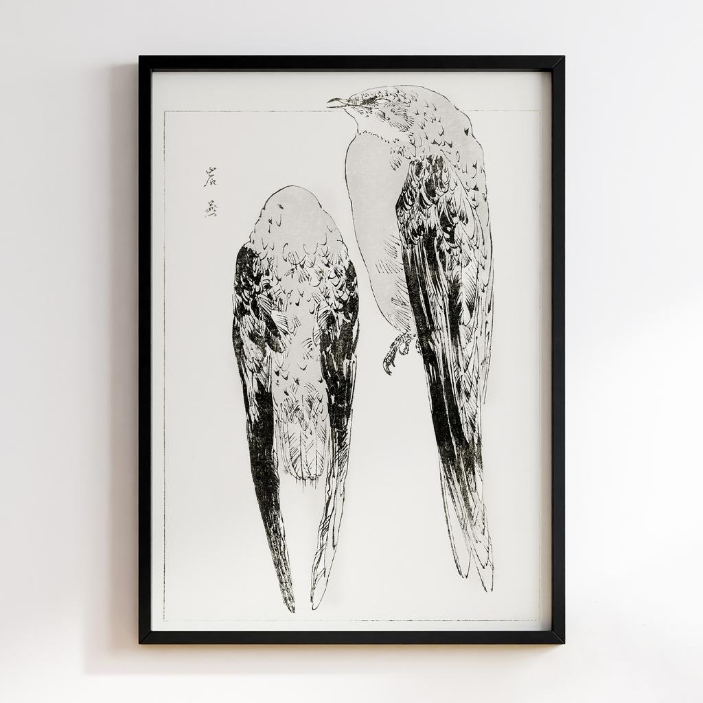 Постер Asian martin, illustration from Bijutsu Sekai (1893-1896) by Watanabe Seitei