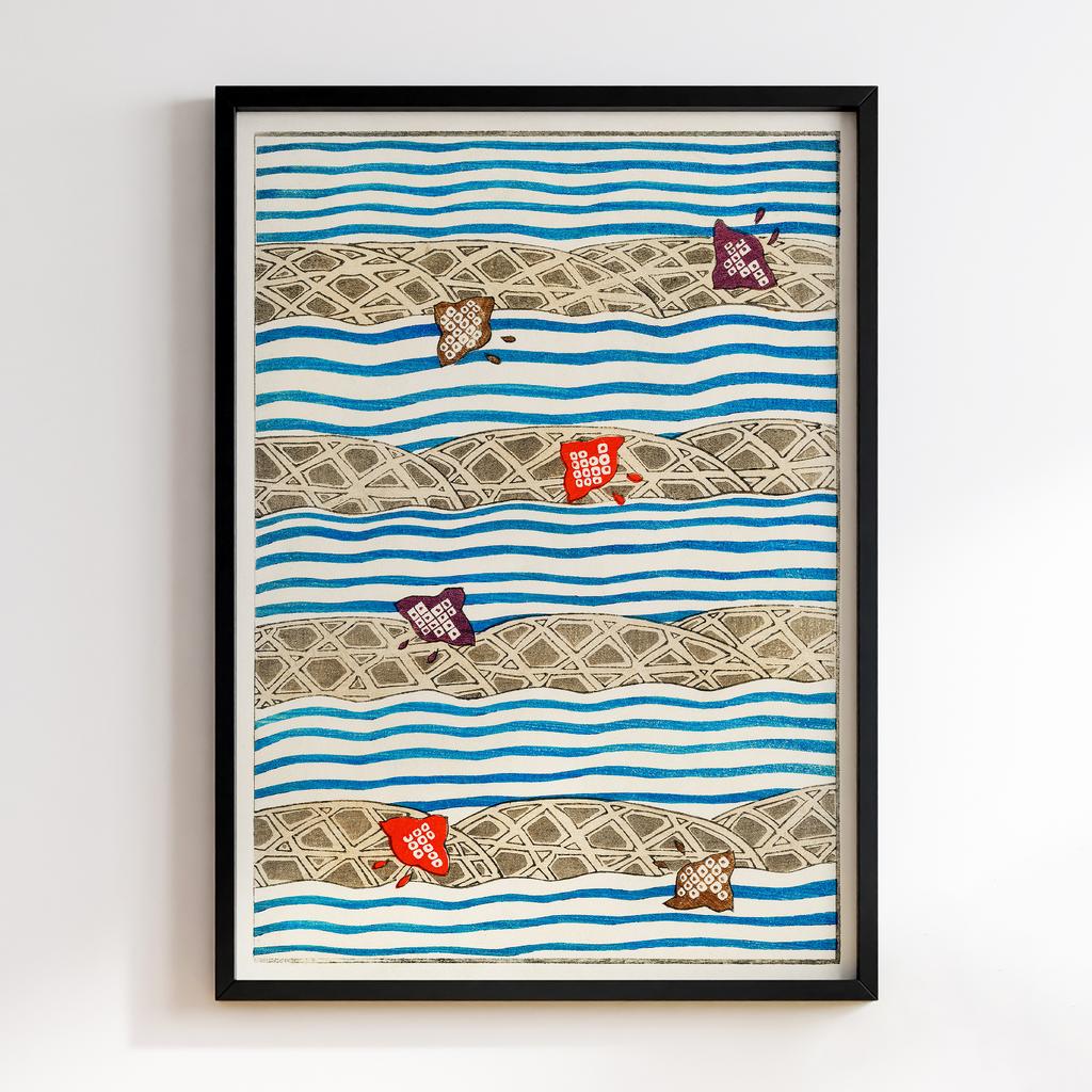 Постер Illustration from Bijutsu Sekai by Watanabe Seitei