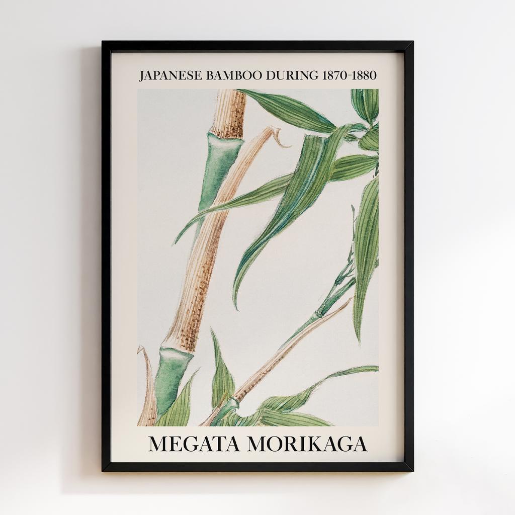 Постер Japanese Bamboo during 1870–1880 by Megata Morikaga #02