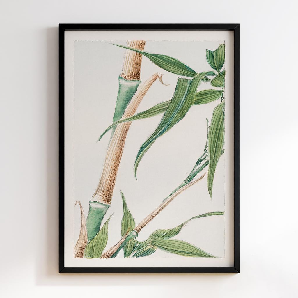 Постер Japanese Bamboo during 1870–1880 by Megata Morikaga #01