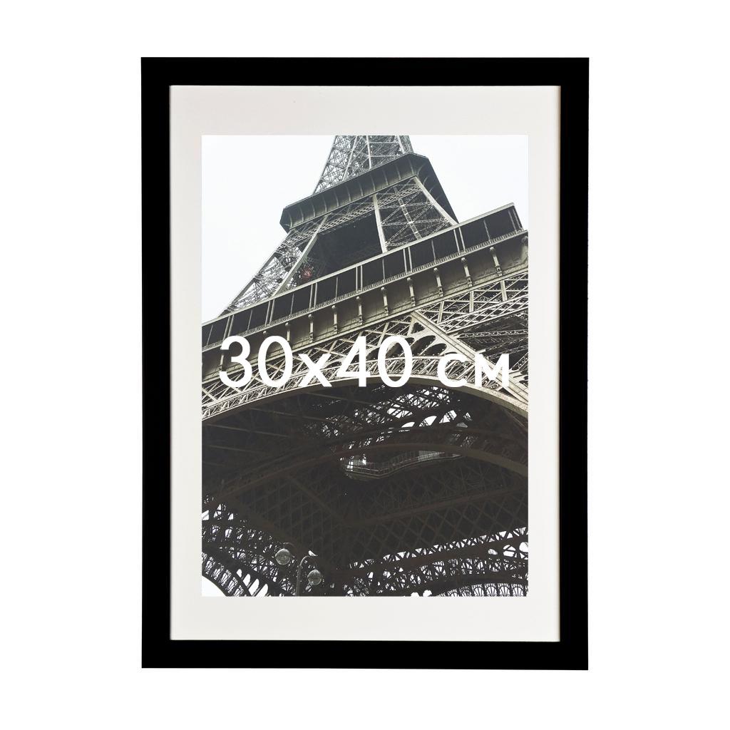 Рама чорна з паспарту 30x40 см