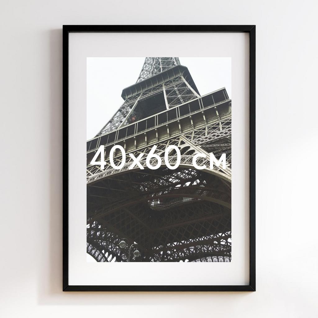 Рама чорна з паспарту 40x60 см
