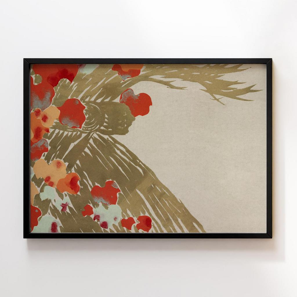 Постер Flowers from Momoyogusa–Flowers of a Hundred Generations (ca. 1909–1910) by Kamisaka Sekka #3