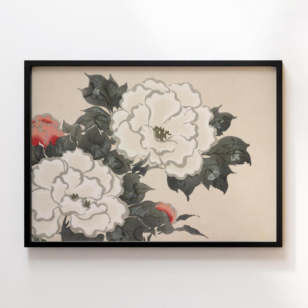 Постер Flowers from Momoyogusa–Flowers of a Hundred Generations (ca. 1909–1910) by Kamisaka Sekka #1