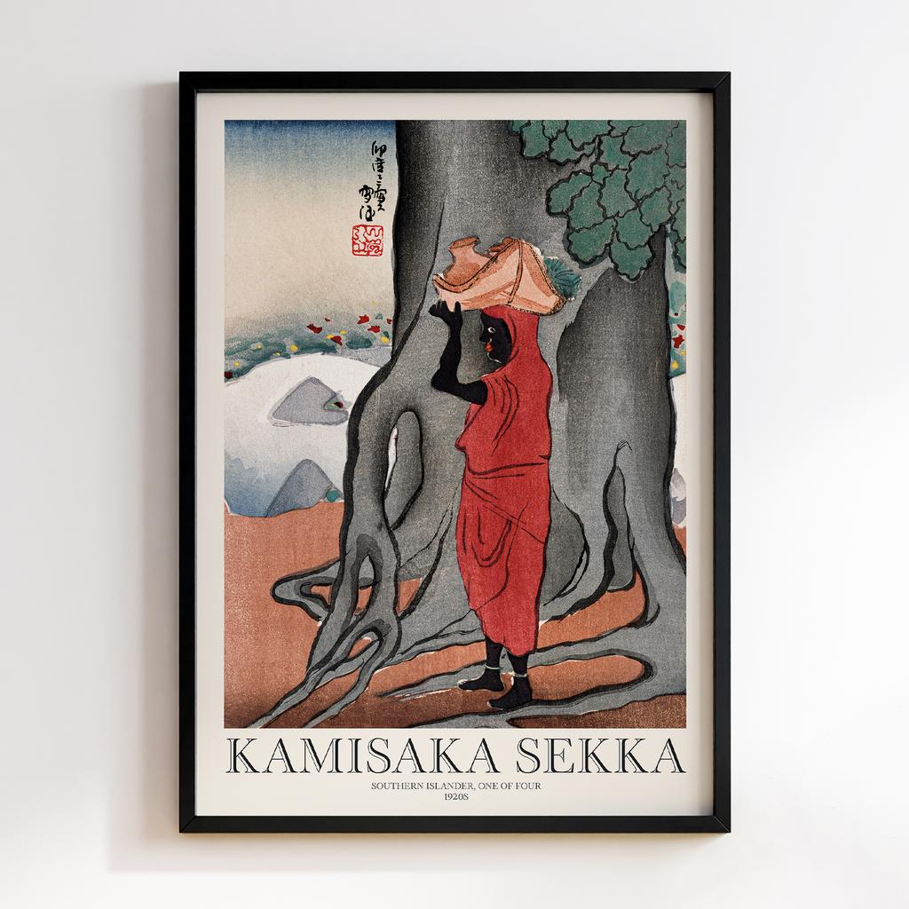 Постер Southern Islander, one of four (1920s) by Kamisaka Sekka #2