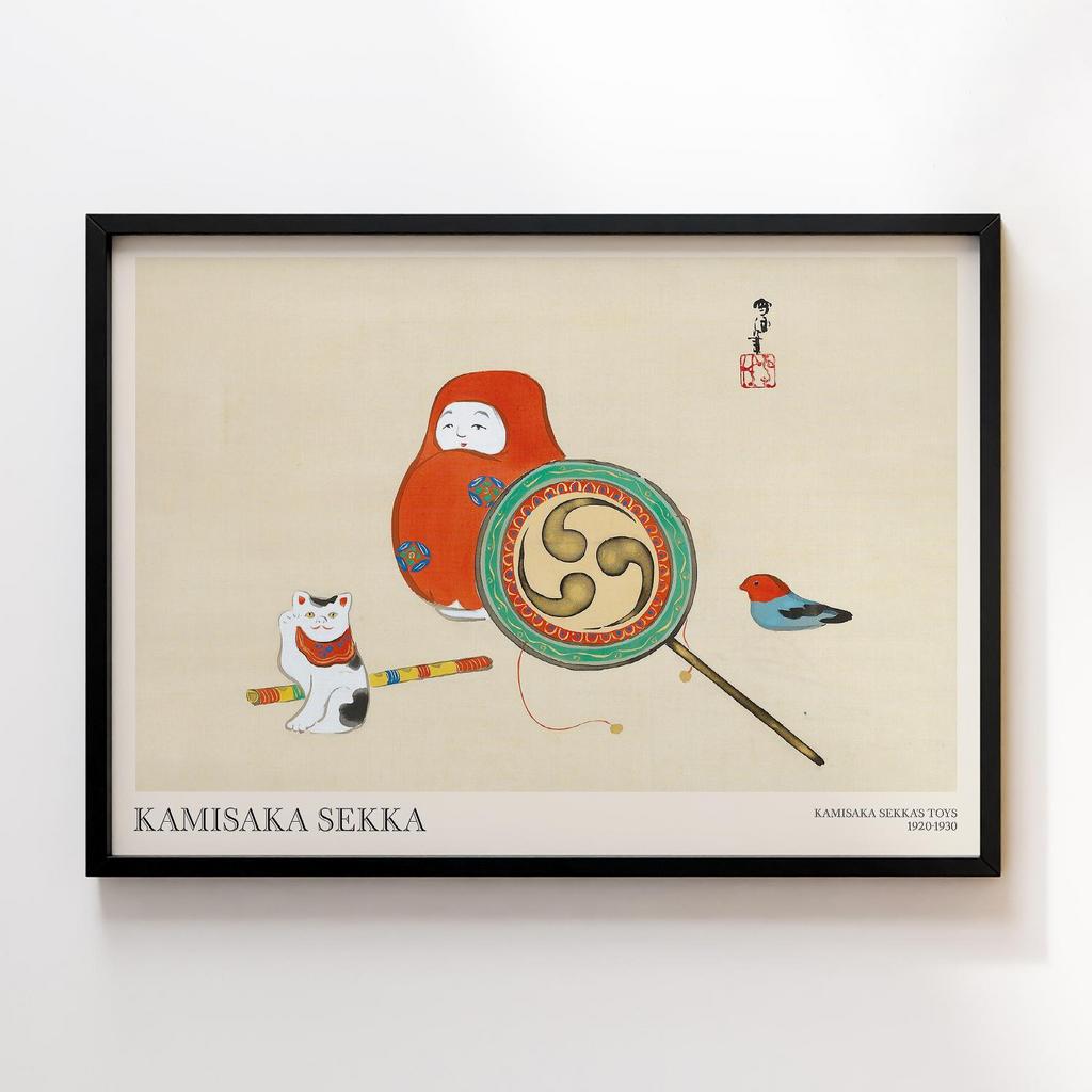 Постер Kamisaka Sekka's Toys (1920-1930) #1