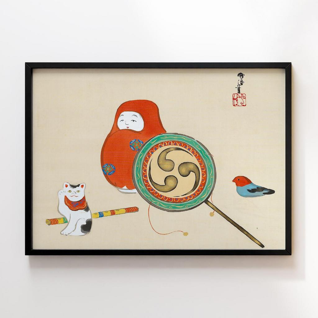 Постер Kamisaka Sekka's Toys (1920-1930) #3