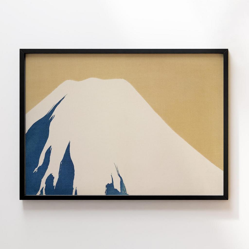 Постер Mount Fuji from Momoyogusa–Flowers of a Hundred Generations (1909) by Kamisaka Sekka #1