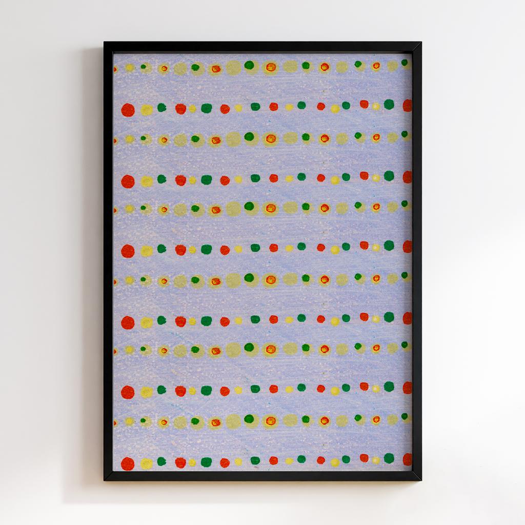 Постер Japanese woodblock patterns from Shima Shima 1904 by Furuya Korin #130