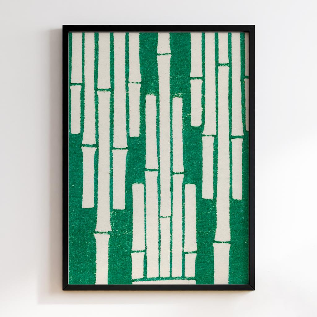 Постер Japanese woodblock patterns from Shima Shima 1904 by Furuya Korin #135