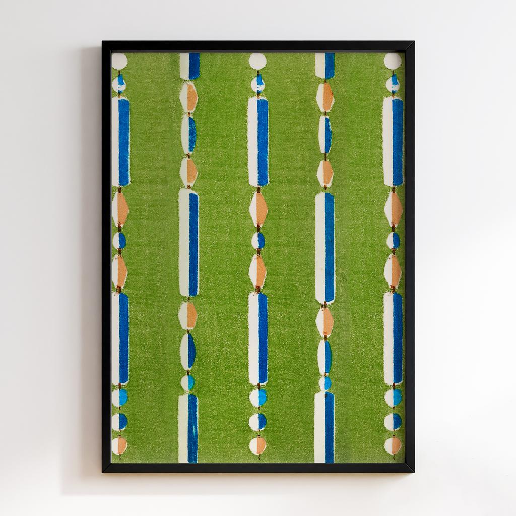 Постер Japanese woodblock patterns from Shima Shima 1904 by Furuya Korin #208