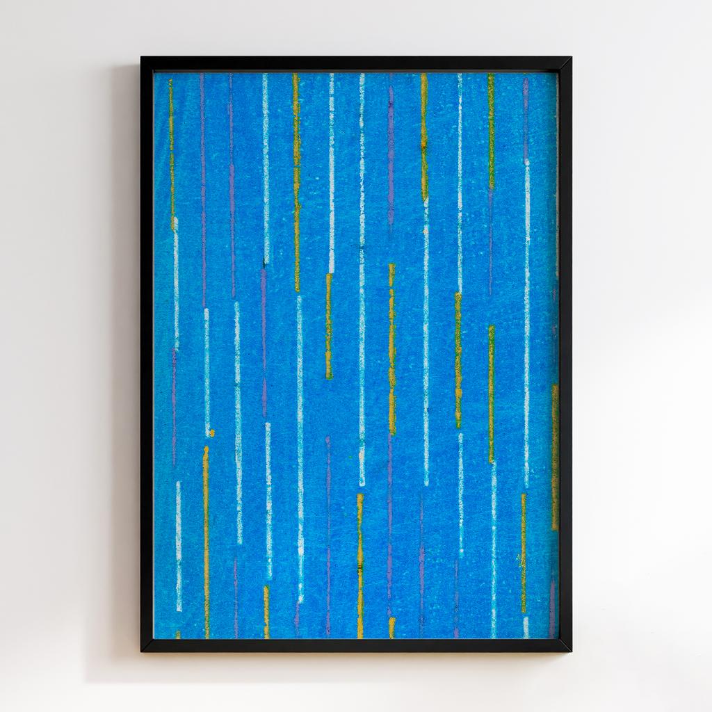 Постер Japanese woodblock patterns from Shima Shima 1904 by Furuya Korin #261