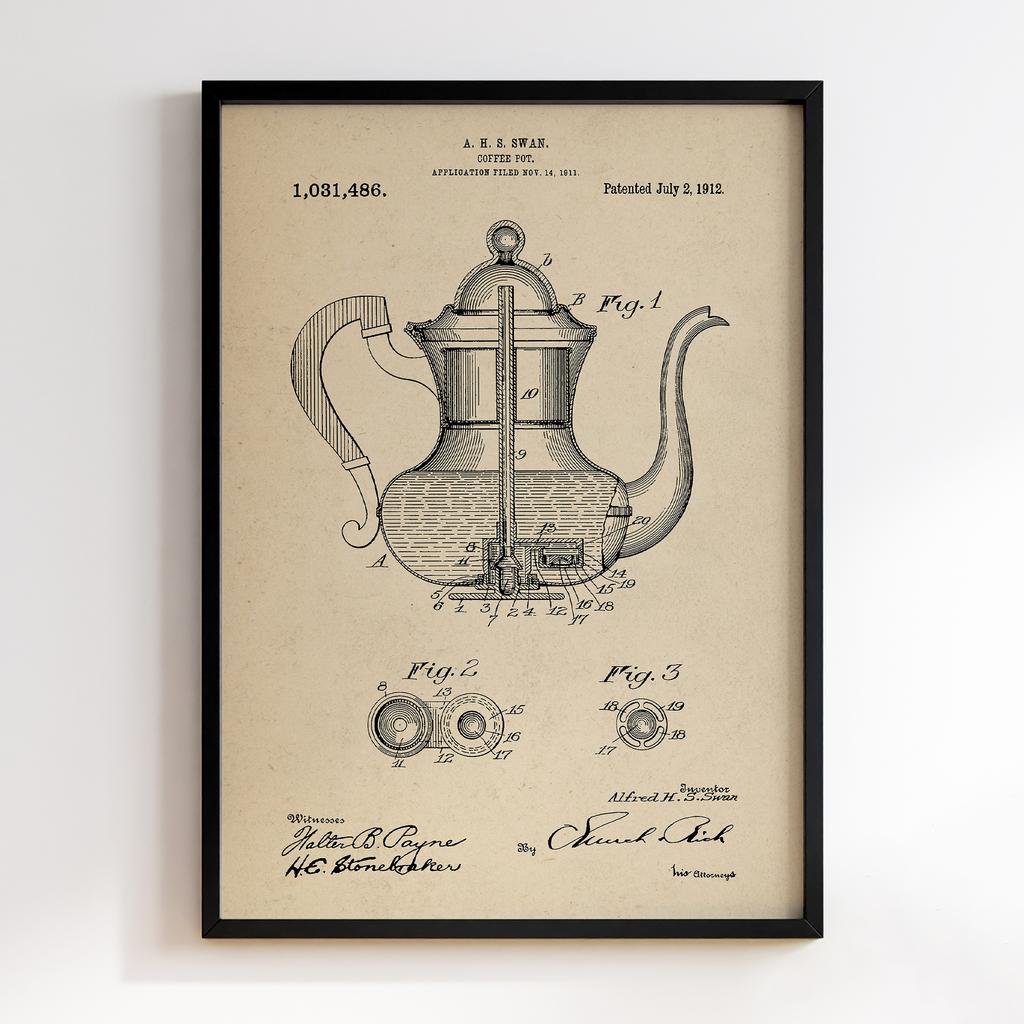 Постер Патент Кава PCF33