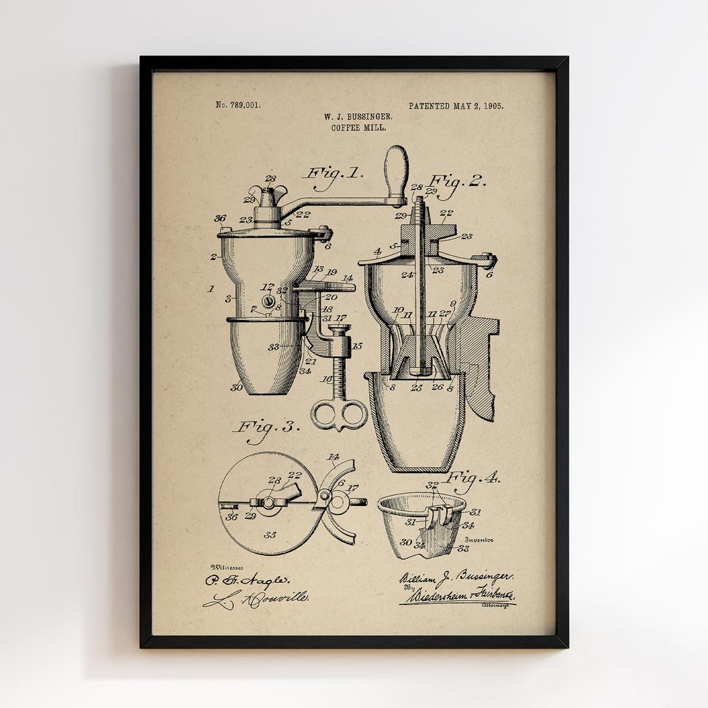 Постер Патент Кава PCF48