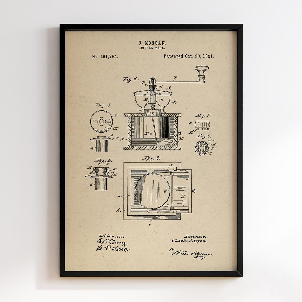 Постер Патент Кава PCF58