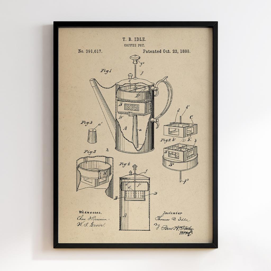 Постер Патент Кава PCF63