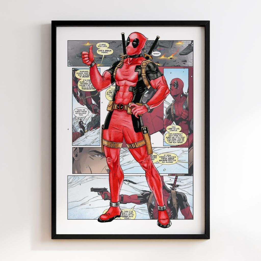Постер Супергерої Коміксів Дедпул