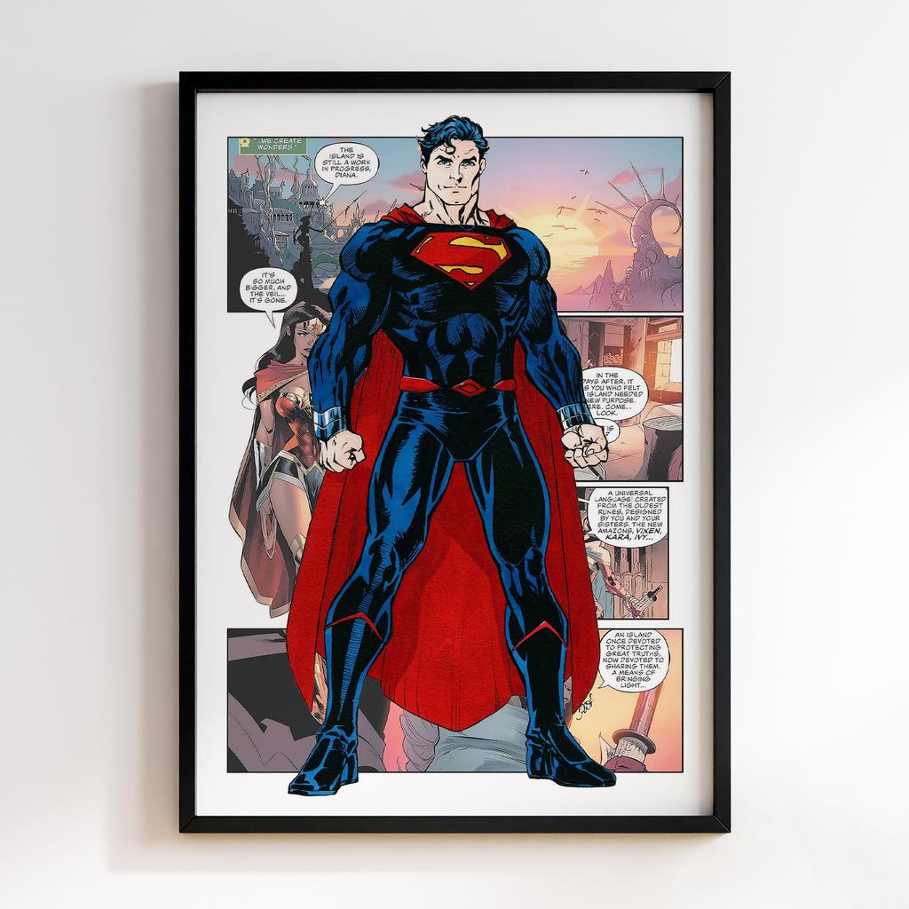 Постер Супергерої Коміксів Супермен