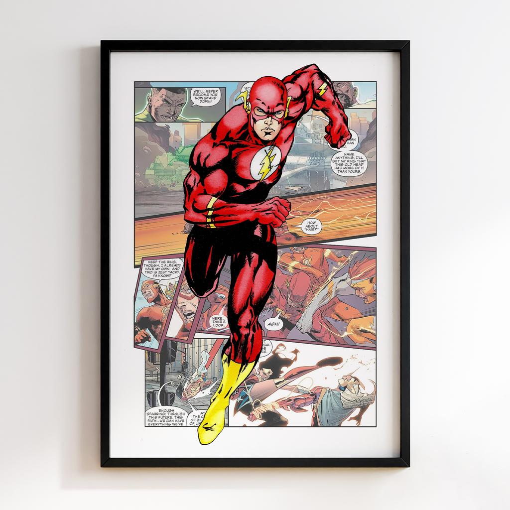 Постер Супергерої Коміксів Флеш