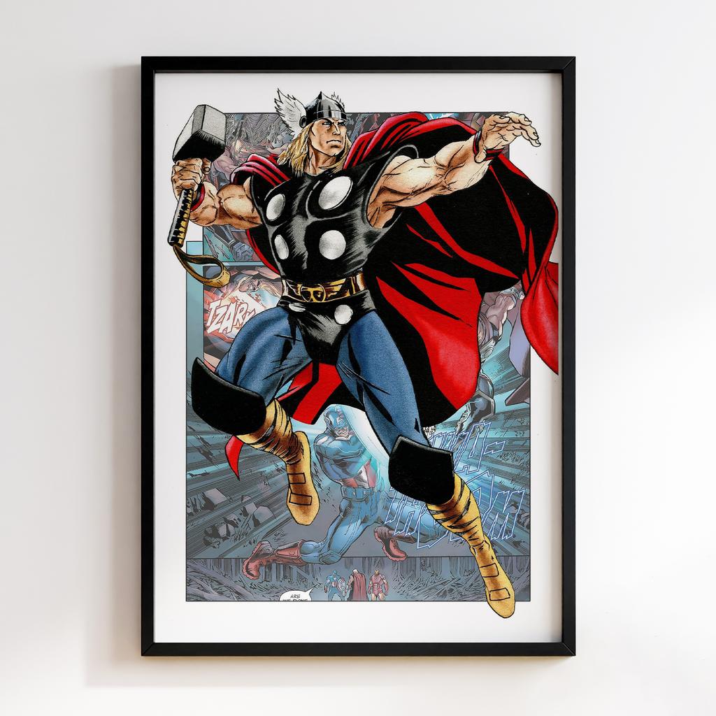 Постер Супергерої Коміксів Тор