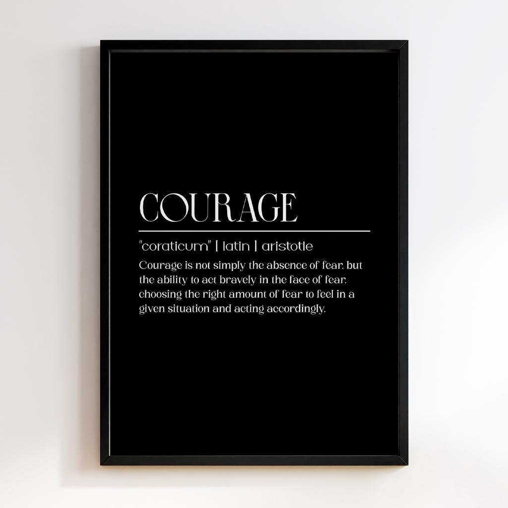 COURAGE BLACK